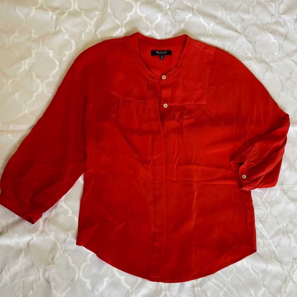 Madewell Silk Top